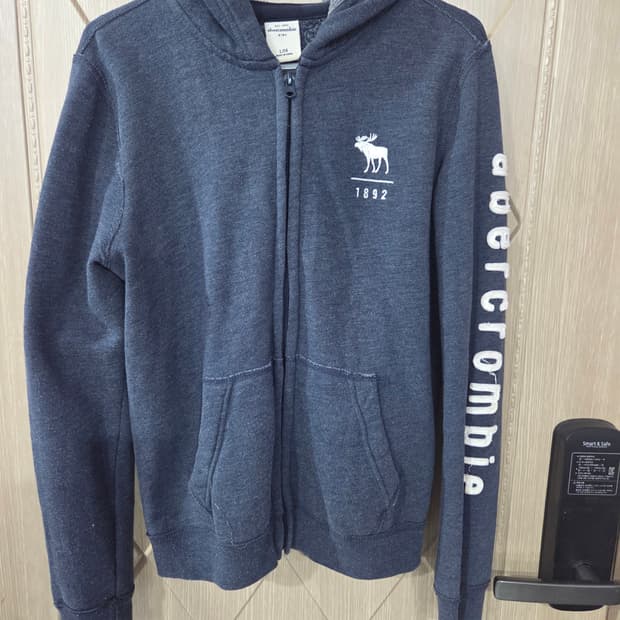 아베크롬비 네이비 후드집업