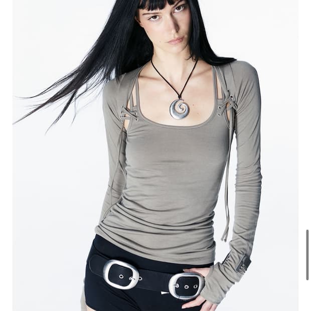 2000아카이브스 아일렛 볼레로 셋업