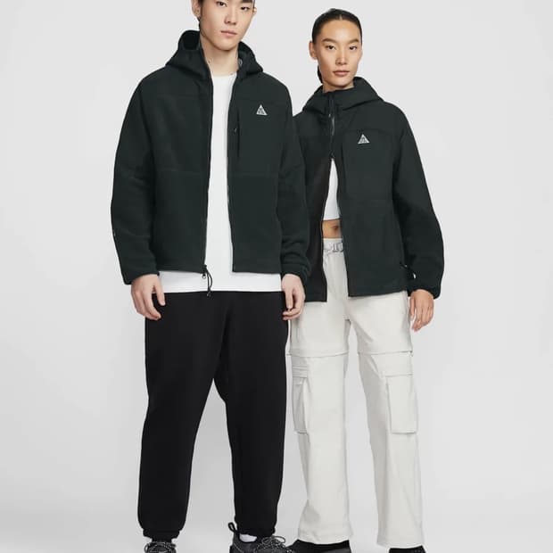 ACG 울프 트리 플러스 풀집 후드 미드 레이어 XL