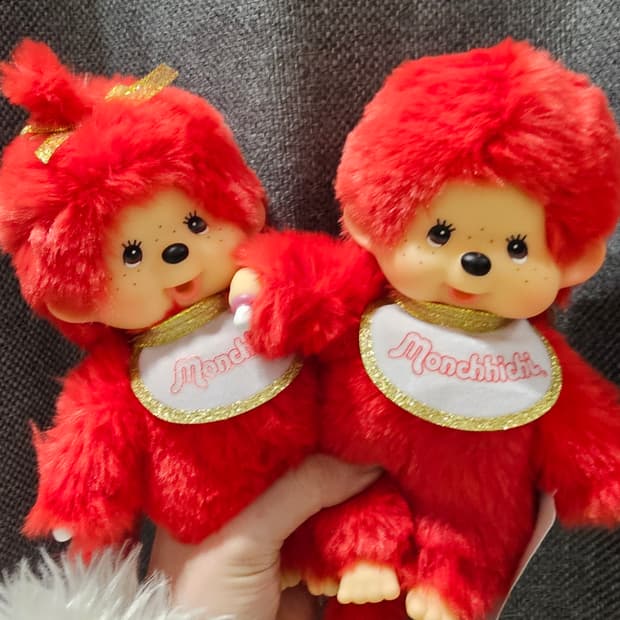 키디랜드 80주년 몬치치 인형 2종