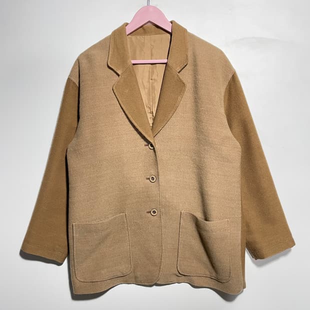 APEX JAPAN 테일러드 니트 자켓