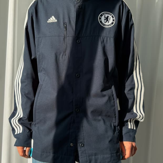 [L]아디다스 14-15 첼시 앤섬 트레이닝 코치 자켓
