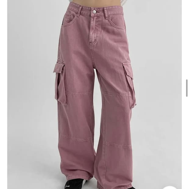 블랙업 더럼 다잉 카고 팬츠