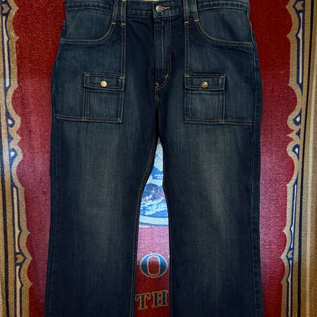 리바이스 MOVIN’ ON 램블러 부츠컷 데님 팬츠 36/30