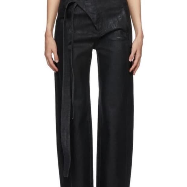 오토링거 시그니처 랩 데님 진