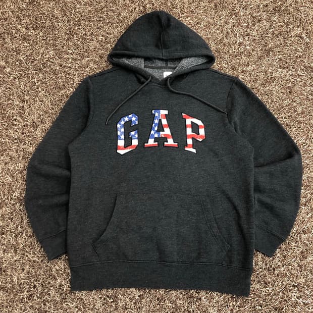 GAP 갭 성조기 후드티 