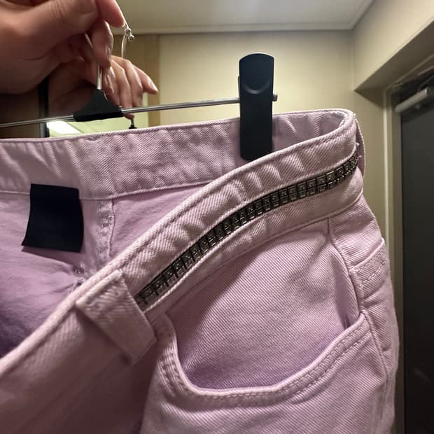 지방시 핑크 + 연보라 데님 28 Givenchy denim