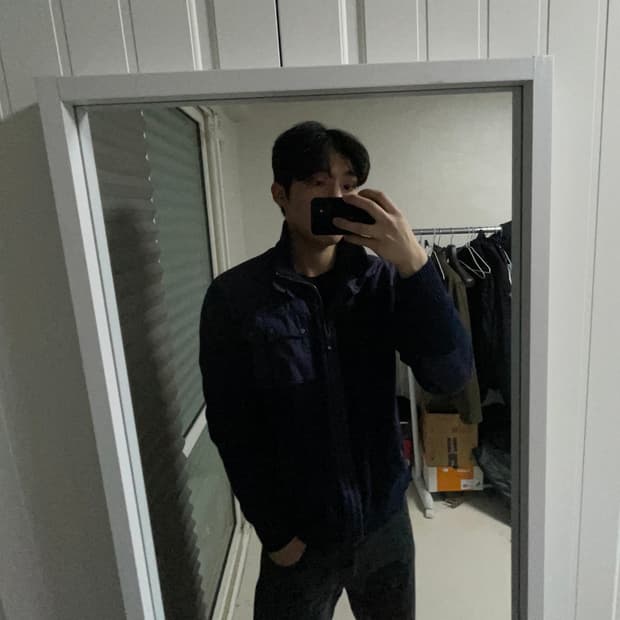 캘빈클라인(Calvin Klein) 램스울 블렌드 니트 자켓