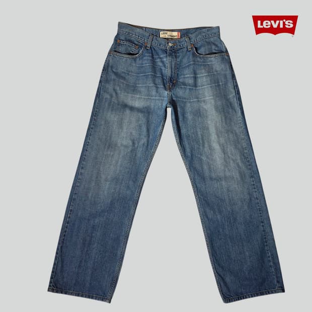 [W34L32]00s 리바이스 LEVIS 569 루즈스트레이트핏 데님팬츠