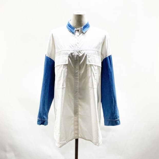 세컨플로우 여성오버핏 셔츠 55