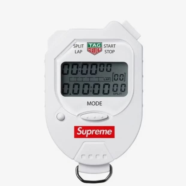 슈프림 x 태그호이어 포켓 프로 스탑워치