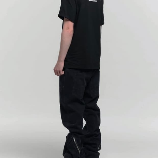 MPa ANKLE CARGO PANTS (BLACK)/ S size