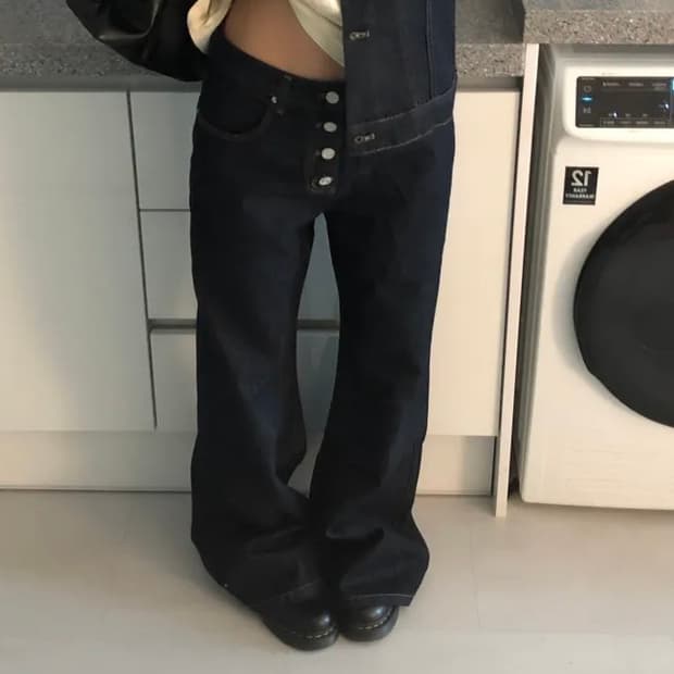 빈티지 클래식 데님 팬츠