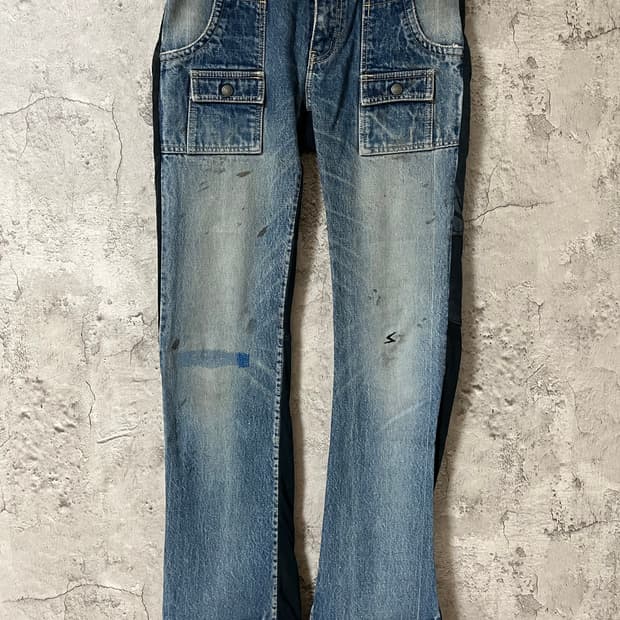 언더커버 06SS T기 klaus 칼루스 하이브리드 데님