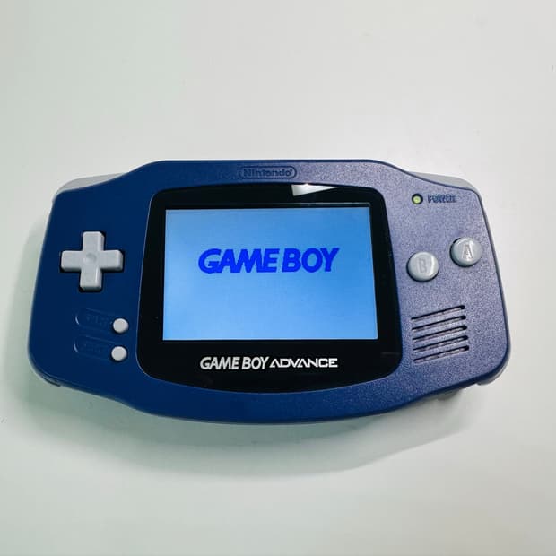 닌텐도 GBA 게임보이 어드밴스 퍼플 백라이트 개조품 판매