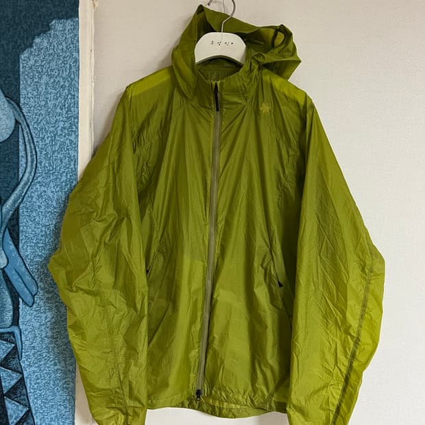 Goldwin 골드윈 에어리 쉘 패커블 윈드 자켓 3사이즈