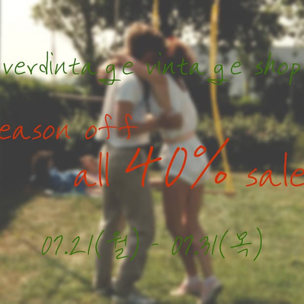 Season off 40% sale!