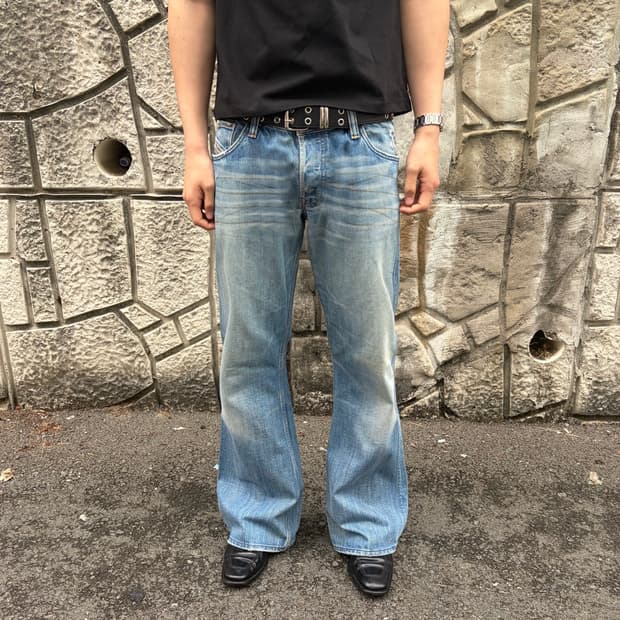 디젤 플레어핏 데님 진