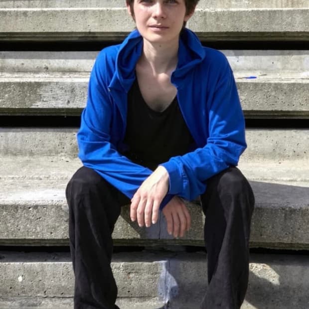 머듈 라운지 후드 집업 블루 2사이즈