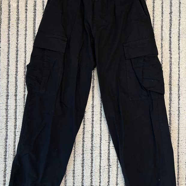 코엔(Coen) 립스탁 카고 면바지