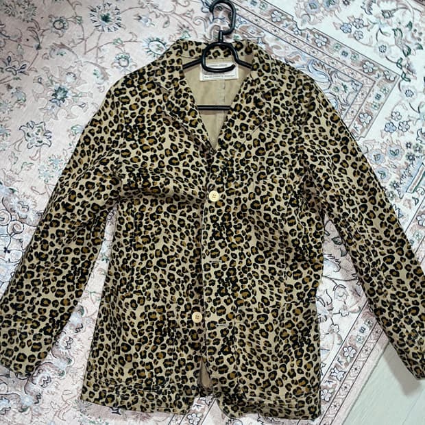락시크 레오파드 호피 자켓 블레이져