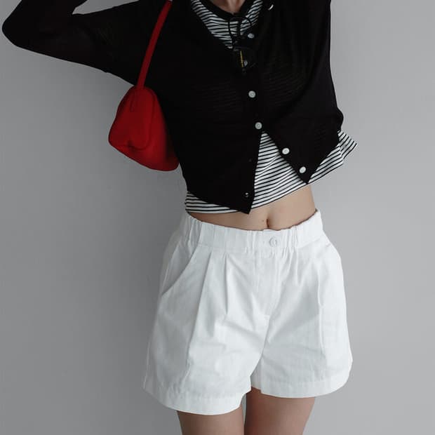 라룸 린넨가디건(블랙)