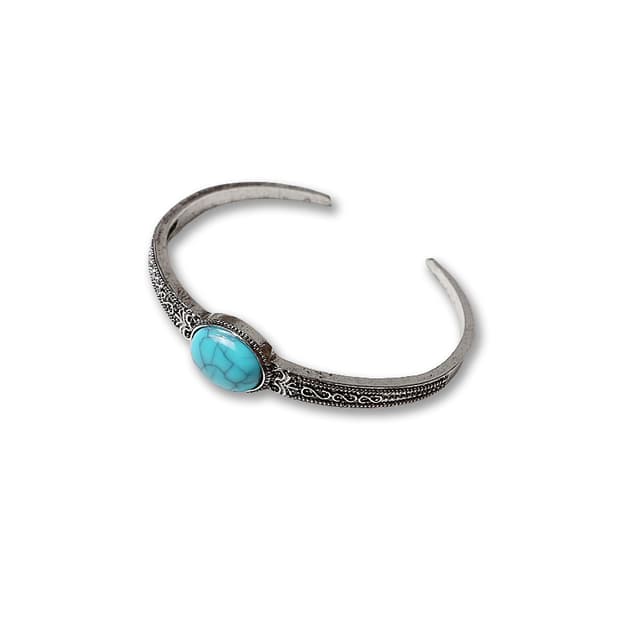 빈티지 [Vintage] 터키석 심플 브레이슬릿 팔찌