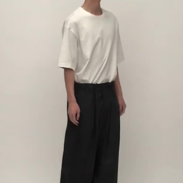 Sillage 
circular pants anthracite