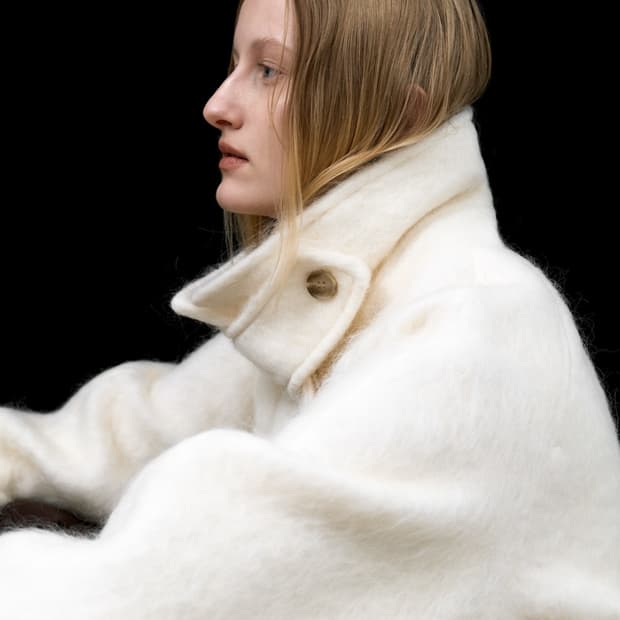 아뜰리에나인 울 벨트 코트