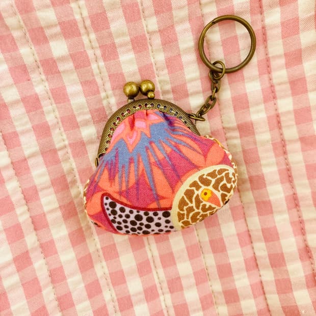 핸드메이드 복조리 코인지갑 키링