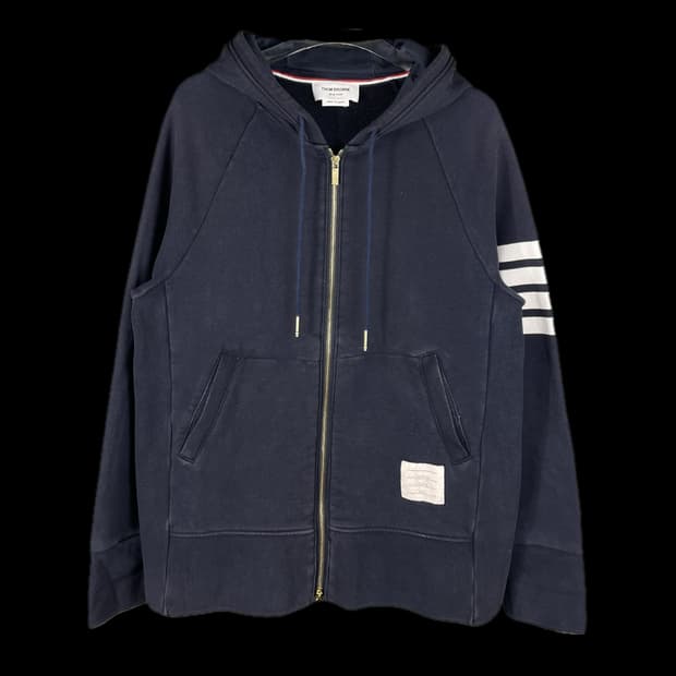 [5] 톰브라운 사선완장 남성 후드 집업