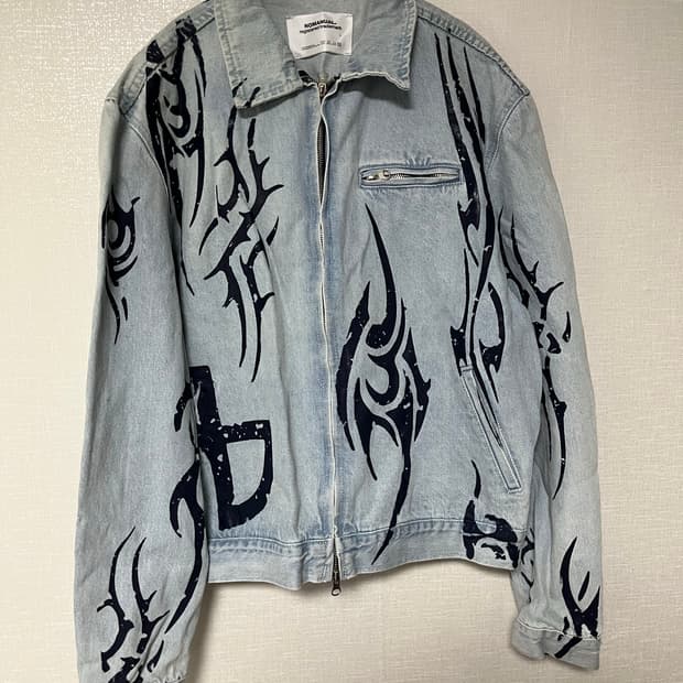 노매뉴얼 데님 재킷