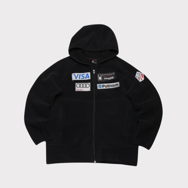 [XXL] 스파이더 US 스키팀 플리스 후드집업