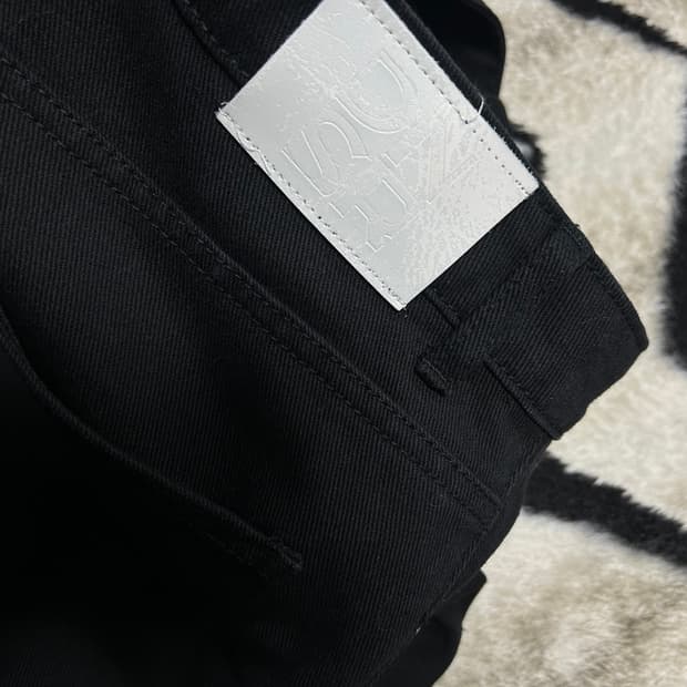 [M]DNSR 와이드 데님팬츠/블랙