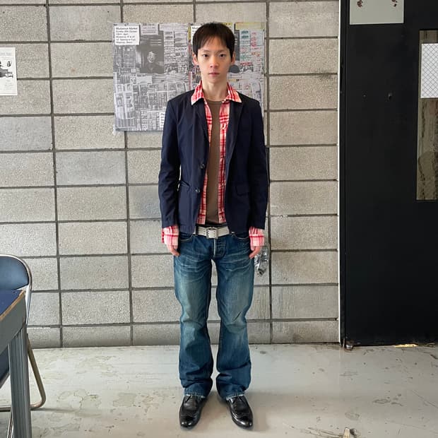 준야와타나베 리바이스 리버시블 자켓