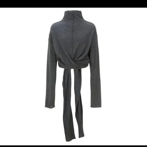 르917 웨이스트랩 니트