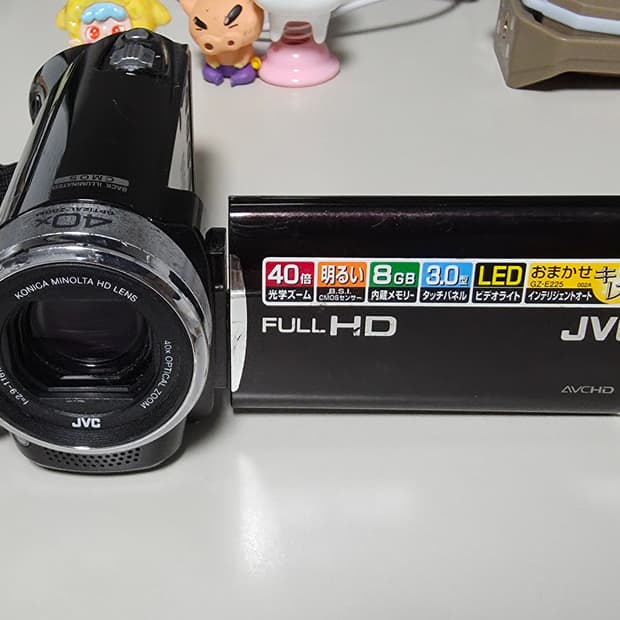 JVC 에버리오 GZ-E225T 빈티지 디지털캠코더