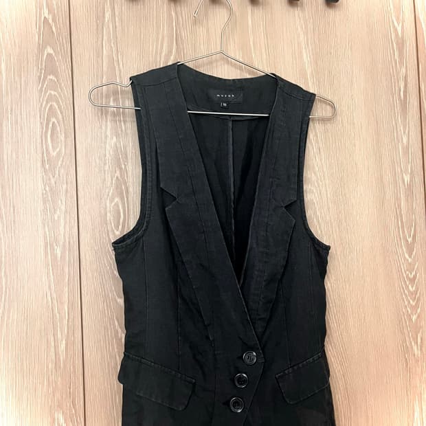 Muzak Linen button best 