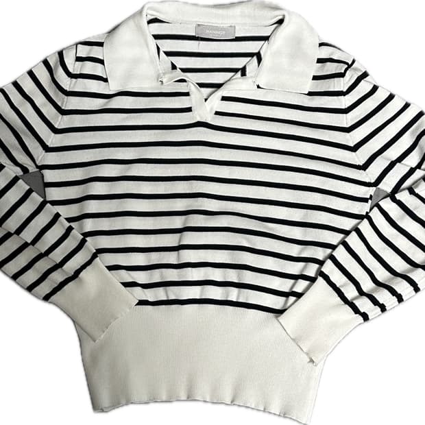 빈티지 스트라이프 니트