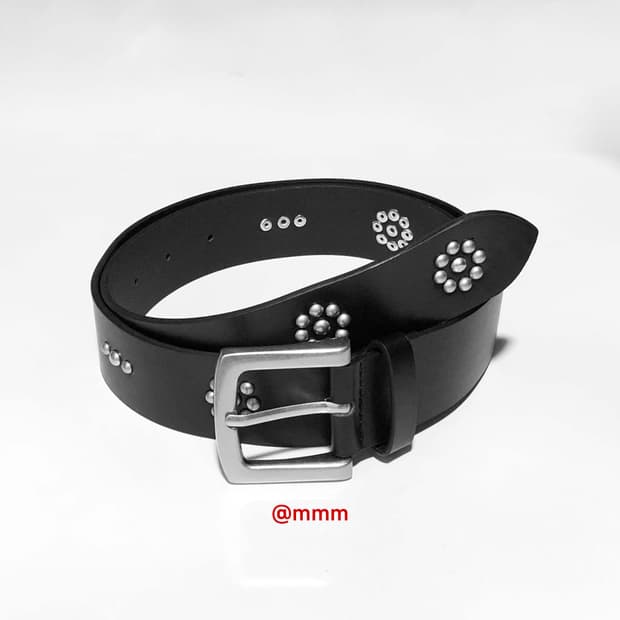 [Unisex] 플라워 스터드 벨트