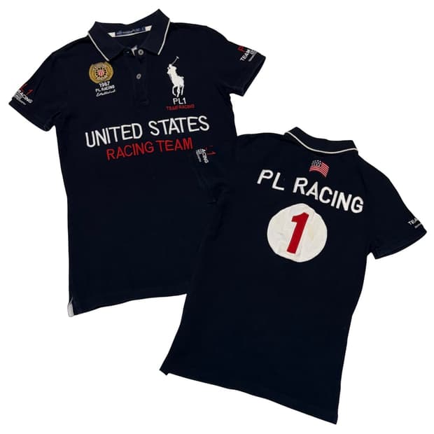 폴로 랄프로렌 빅포니 USA 치프키프 카라티 네이비