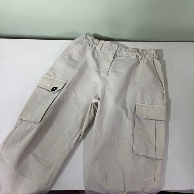 우먼S-M 네파 아이보리 기능성 나일론 카고 조거팬츠