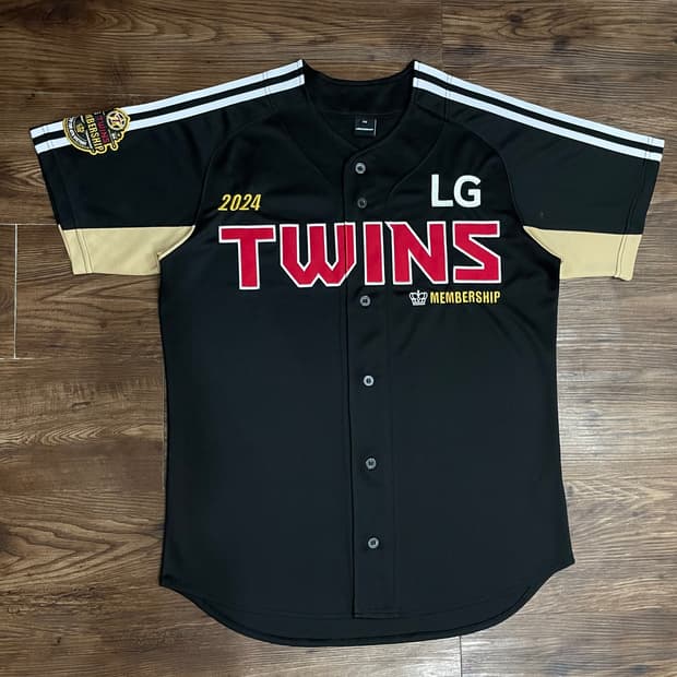 LG트윈스 2024 연간회원 멤버십 한정판 유니폼 블랙