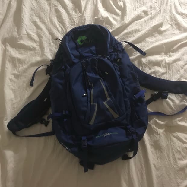 네파 38리터 등산 가방
