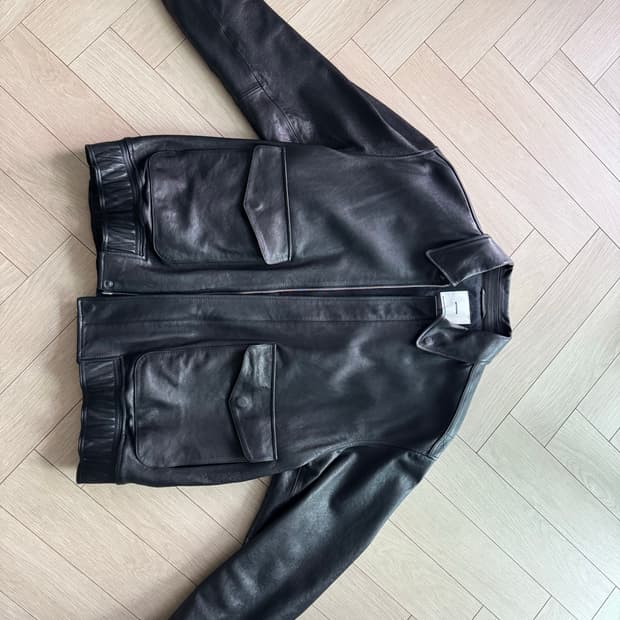 인더로우 a2 레더자켓 3사이즈