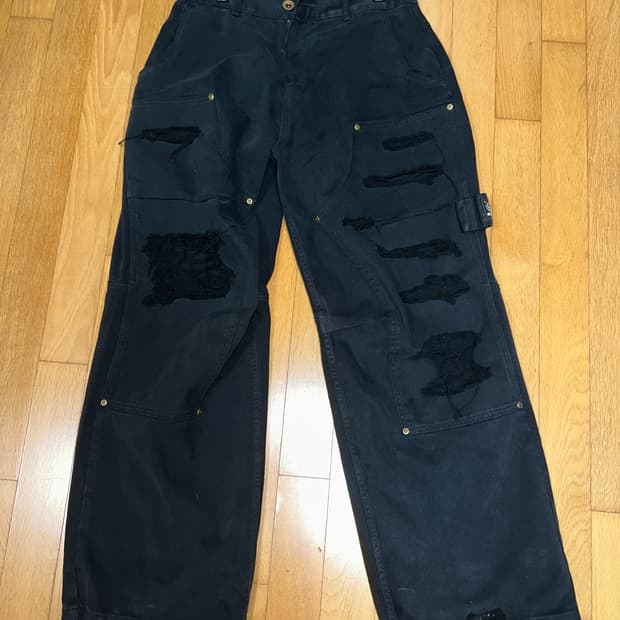 Etce 더블니 디스트로이드팬츠