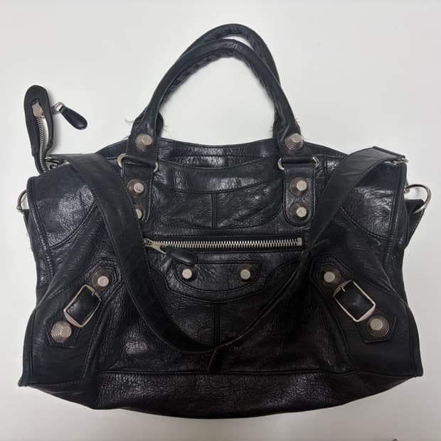 발렌시아가 자이언트 파트타임 숄더백