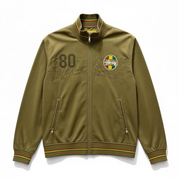 STUSSY 시투시 00s 트랙 자켓 져지 M