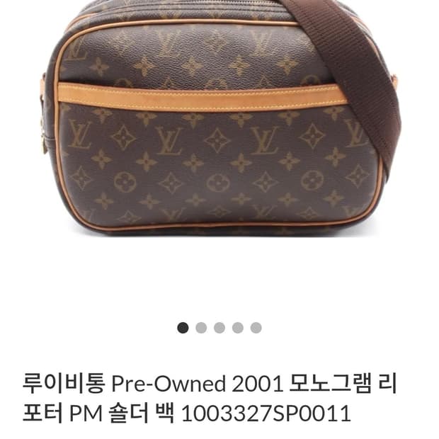 루이비통 모노그램 리포터 PM 숄더백