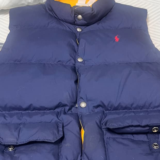 정품 폴로 랄프 로렌 리버시블 조끼